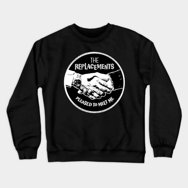 Pleased To Meet Me Crewneck Sweatshirt by Mamamiyah